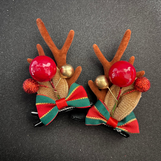 Holly Jolly Antler Piggies