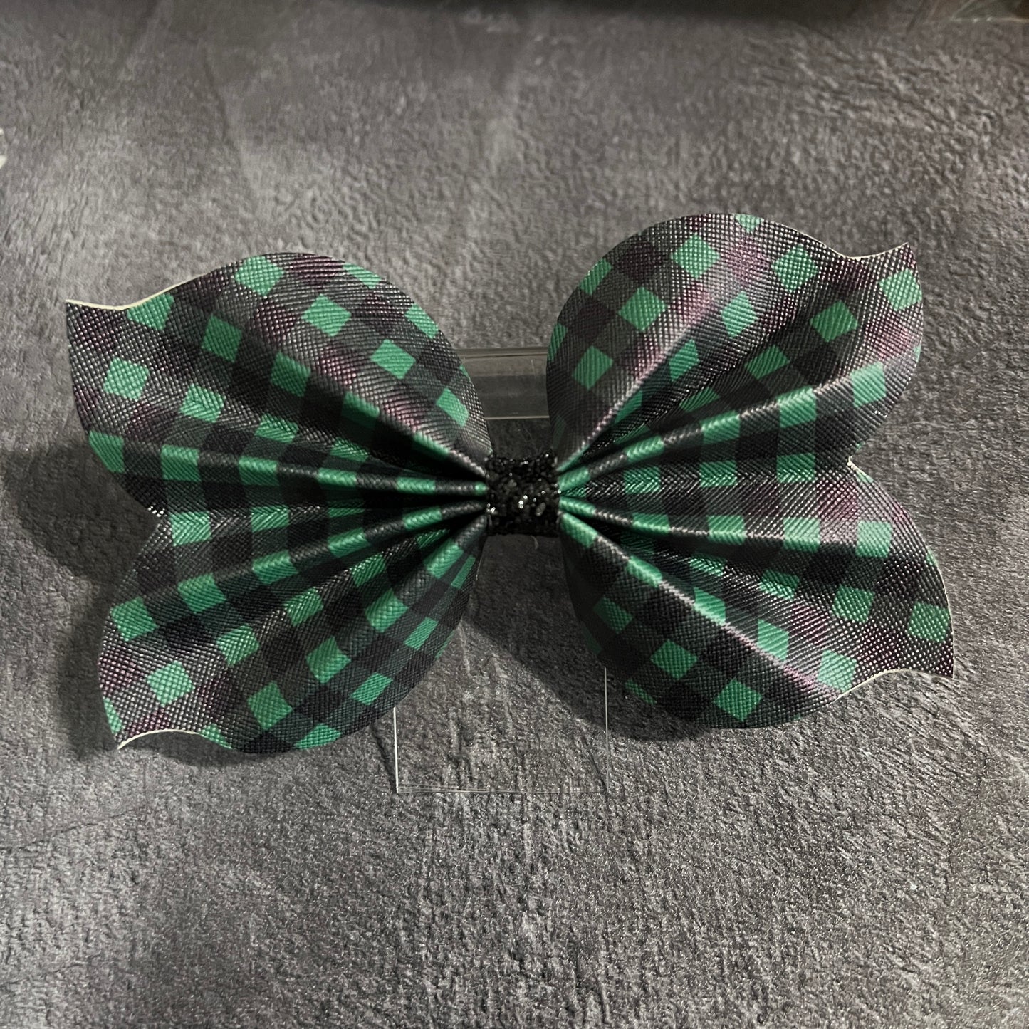 Green and Black Plaid