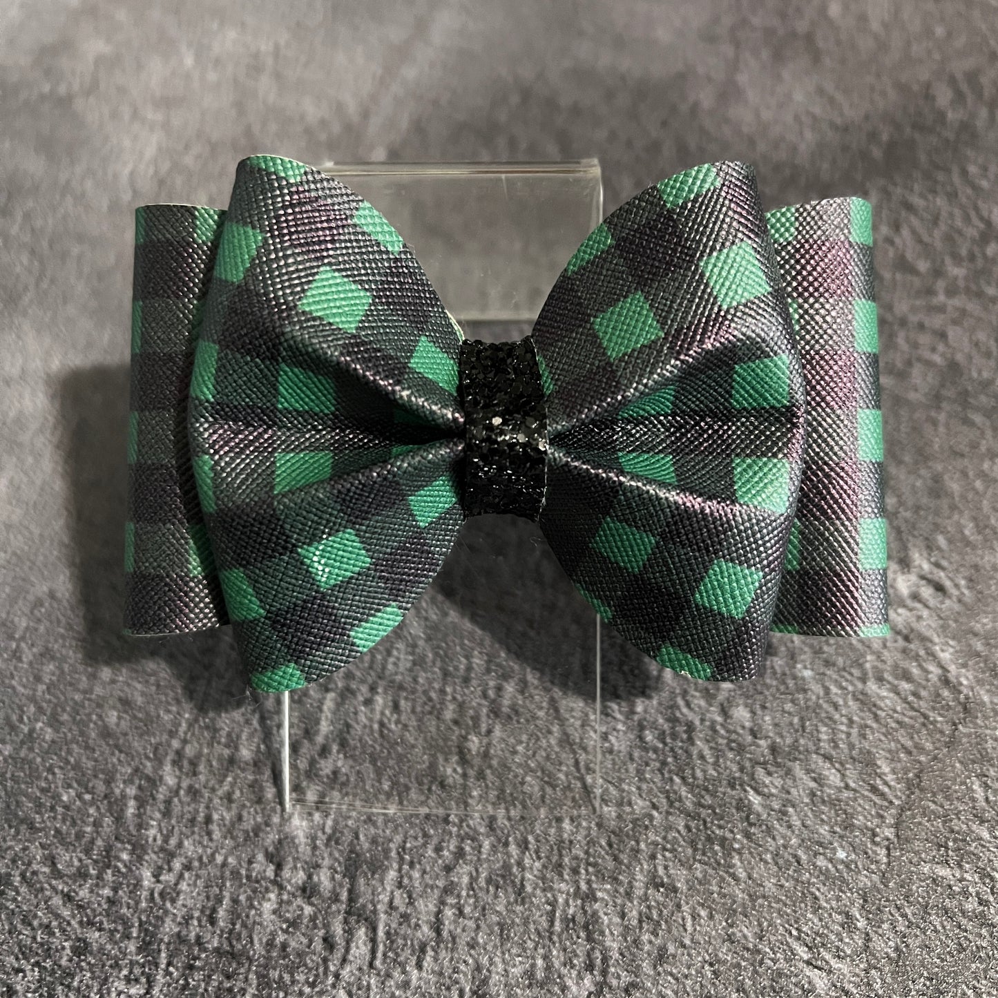 Green and Black Plaid