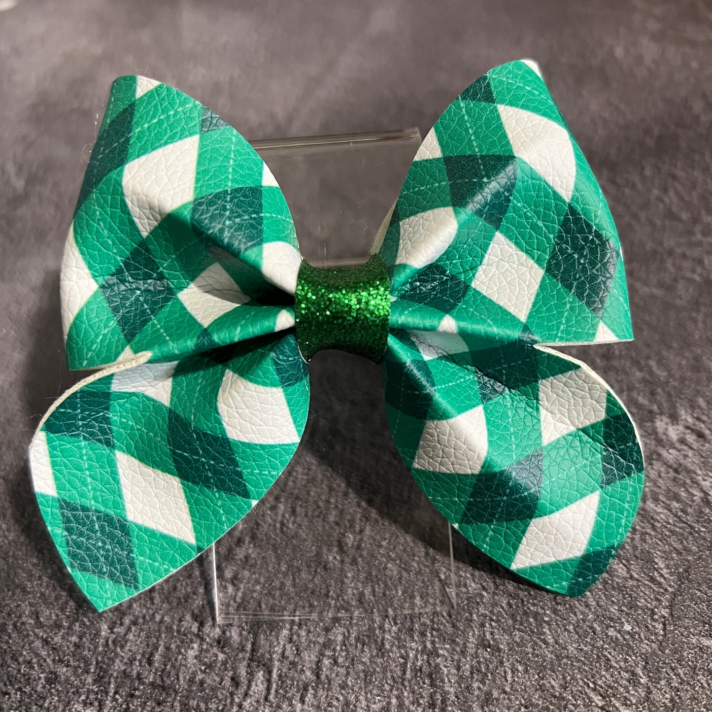 Shamrock & White Plaid