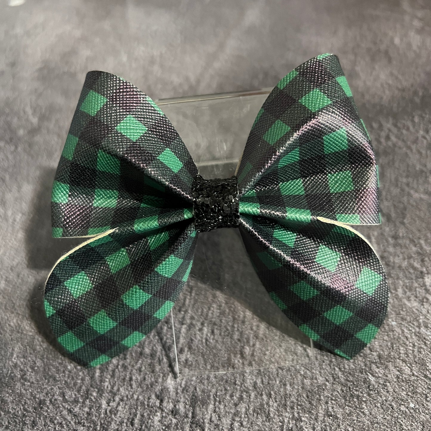 Green and Black Plaid