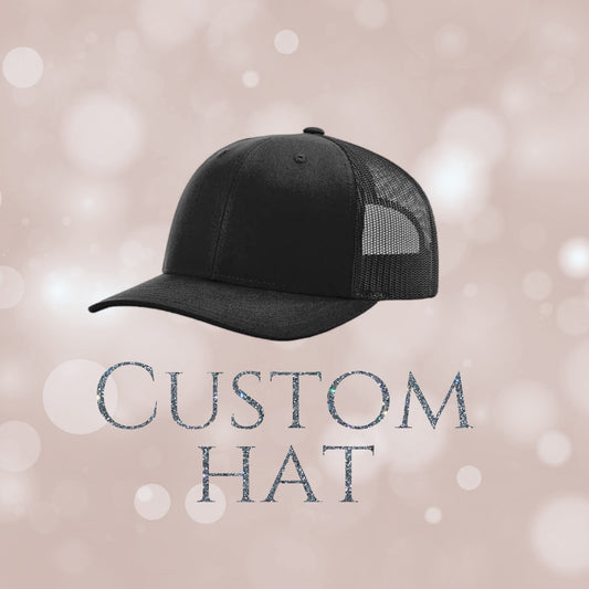 Custom Painted Hat